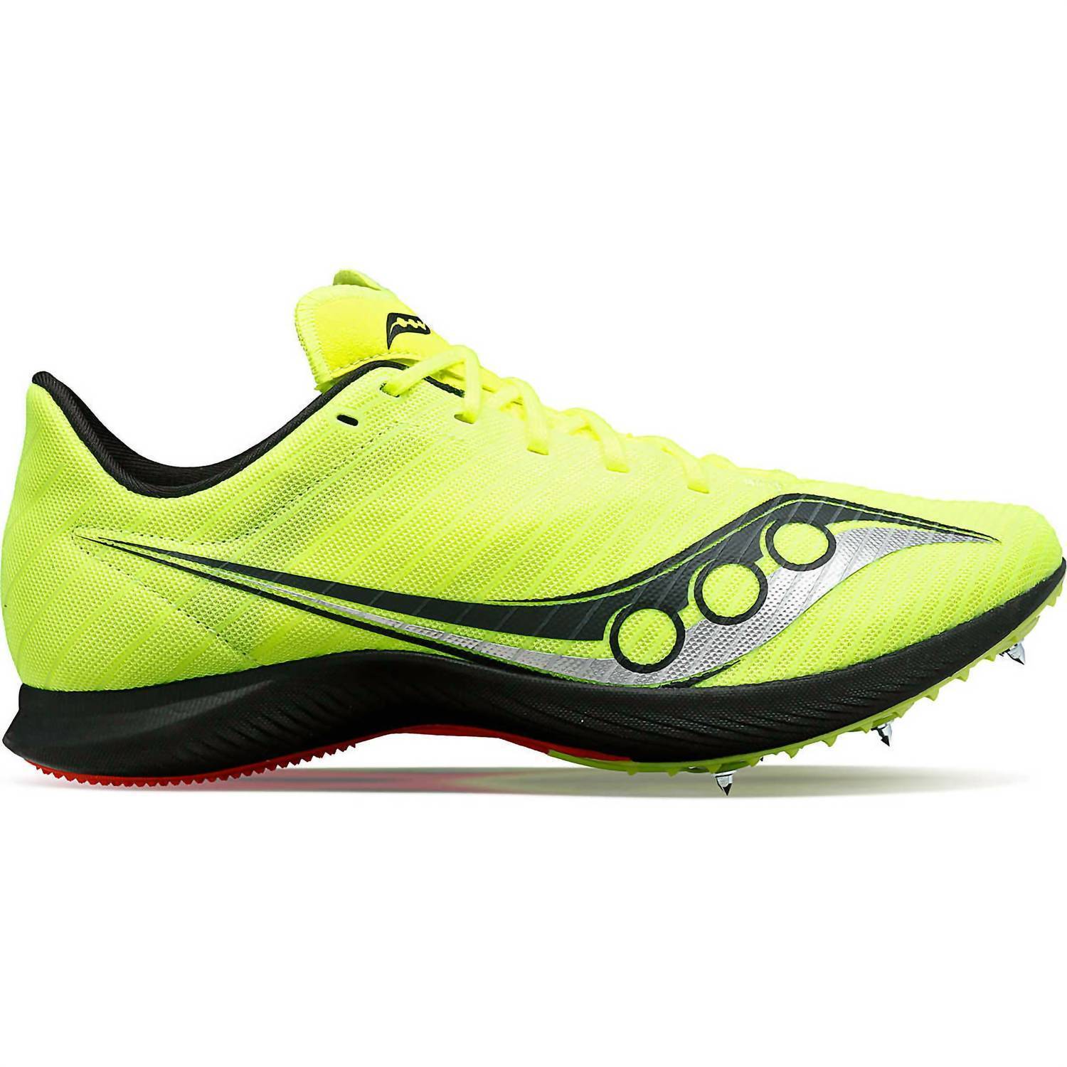 New Saucony Women's Velocity Mp Track Spike Shoes In Citron Black